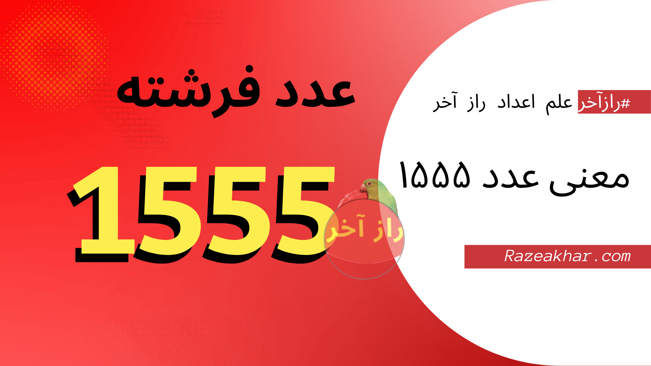 معنی عدد 1555 معنی عدد ۱۵۵۵