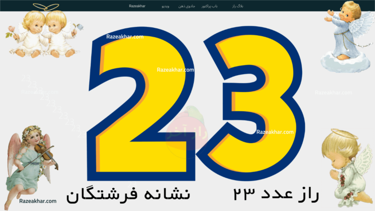 معنی عدد 23 معنی عدد ۲۳ ۲۳ 23 راز عدد - معنی - جملات مفهومی - الهام بخش - فرشتگان ۲۳ | عدد ۲۳