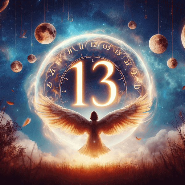 علم اعداد و عدد فرشته 13